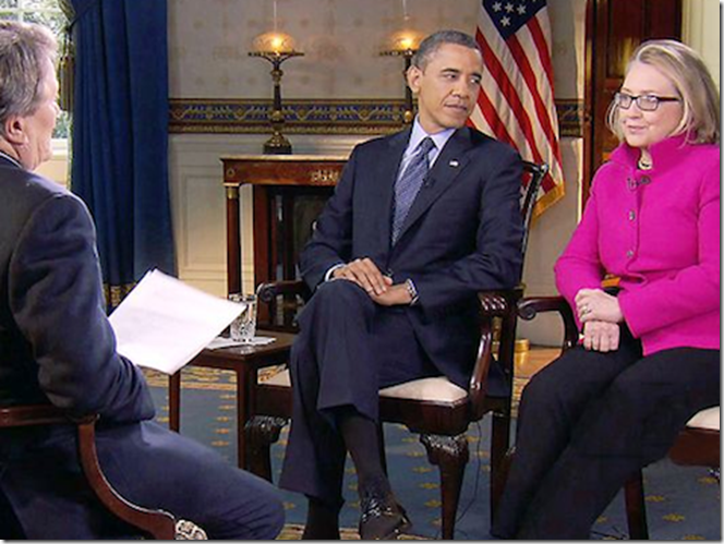 CBS Kroft 60 Minute BHO and Hillary Interview